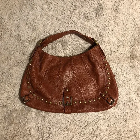 Isabella Fiore Leather Studded Purse - Picture 4 of 12